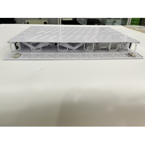 36 core 19 inch 1U Rack mount Drawer type Plastic Fiber Optic Patch Panel with plastic splice tray patch panel